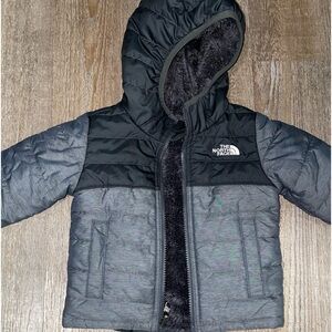 North face reversible coat